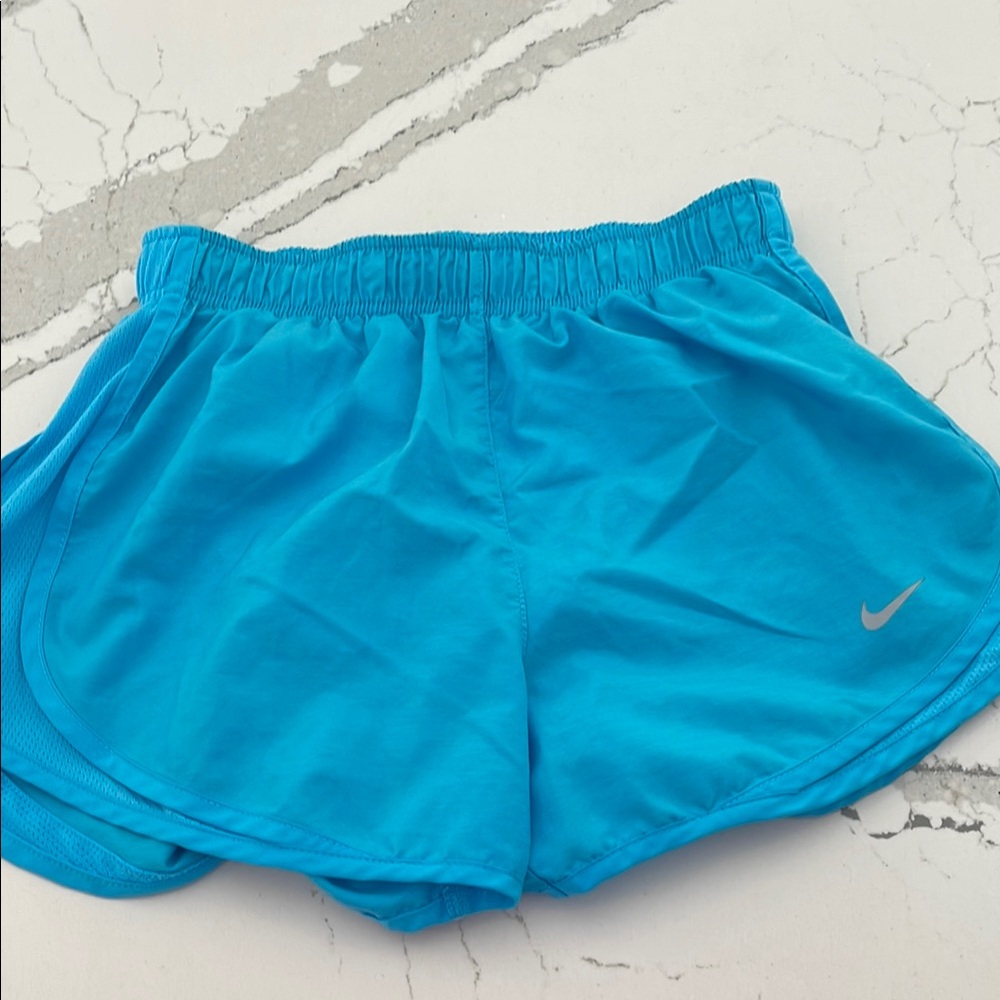 Nike Women's Vibrant Blue Athletic Shorts